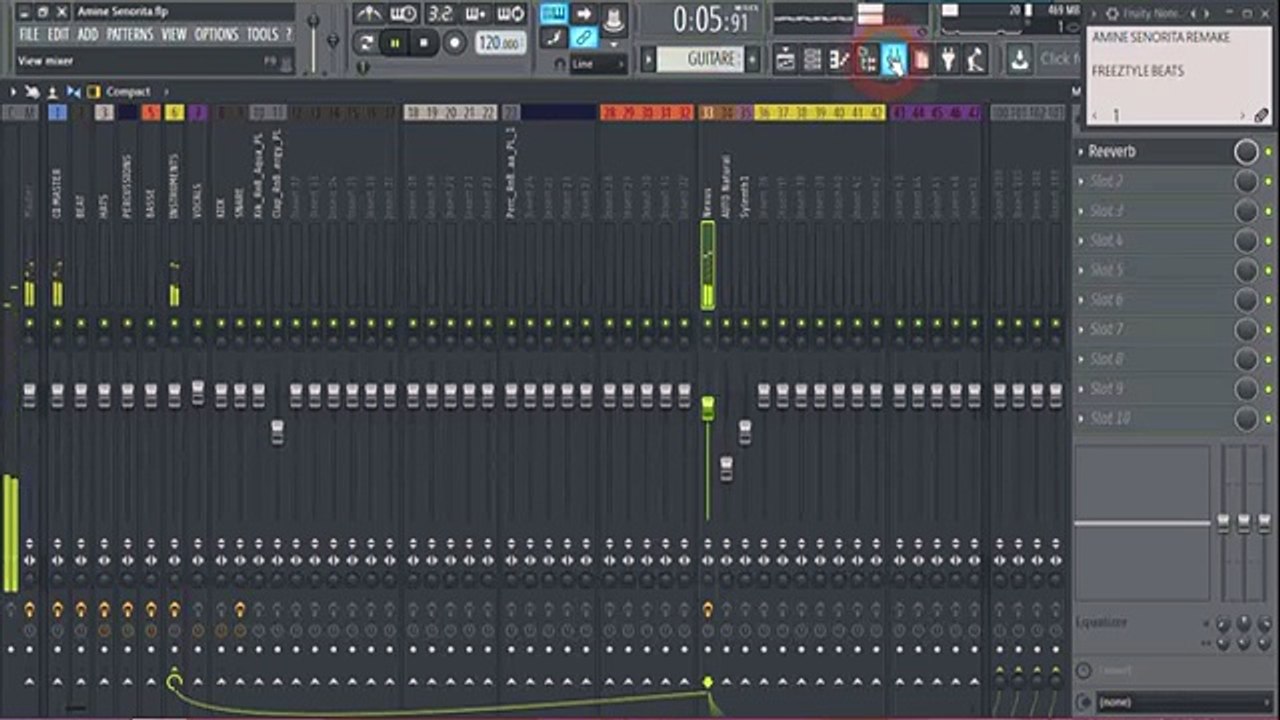Amine Senorita Instrumental ( Remake Free Flp )
