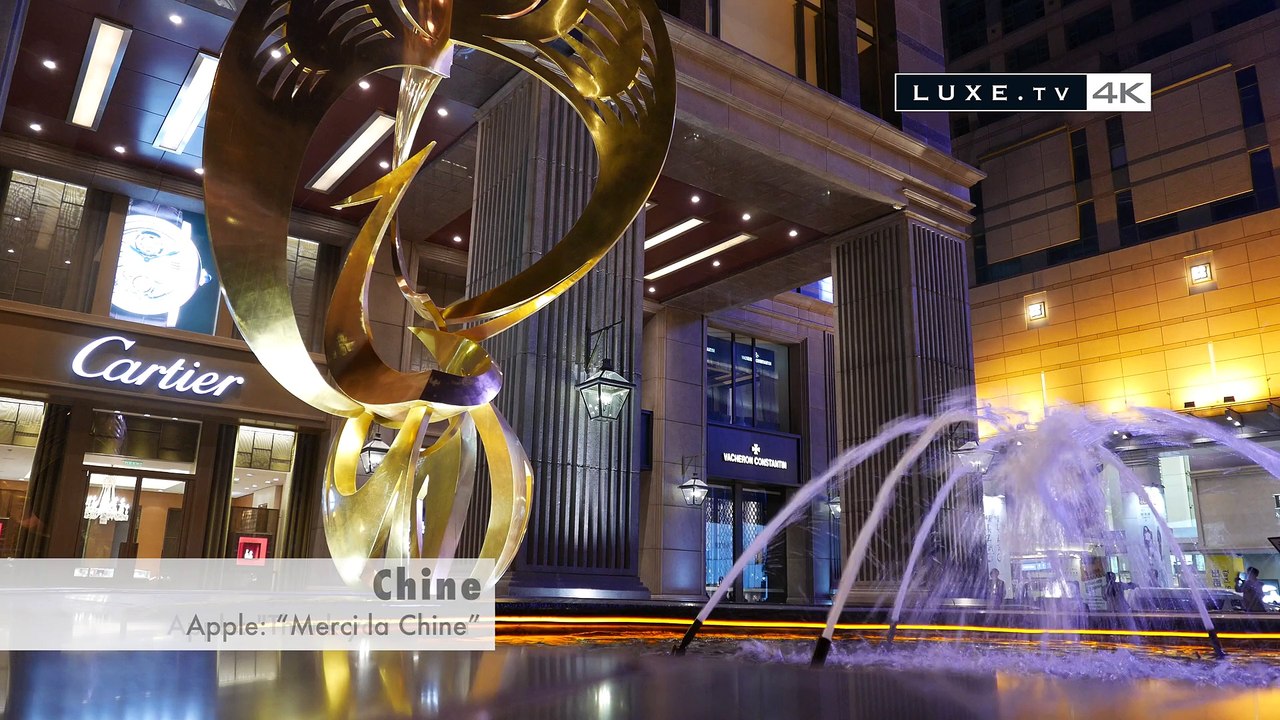 Apple : “Merci la Chine”