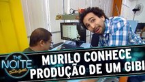 Murilo Couto acompanha a produção de um gibi