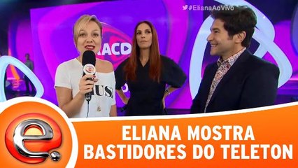 Eliana mostra os bastidores do Teleton 2015