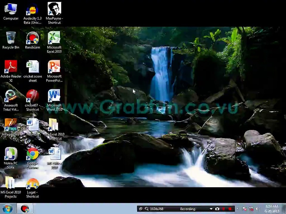 Projects MS Excel 2010 - International Cricket Score Sheet - Part-4