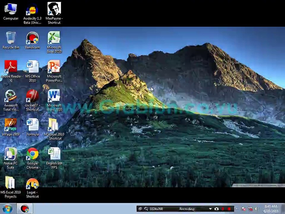 Projects MS Excel 2010 - English PPS - Part-5