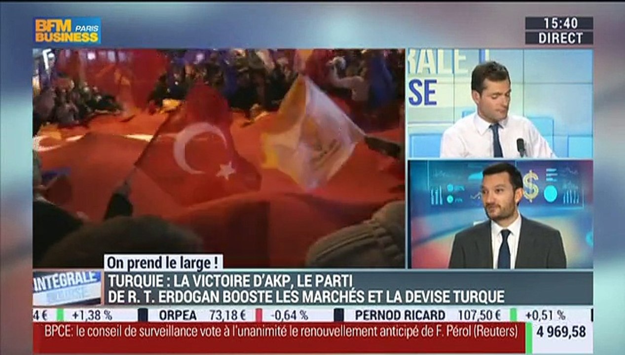 On prend le large: "Il y a eu un excès de pessimisme cet été, mais la banque centrale de Chine a rétropédalé en stabilisant le yuan", Gustavo Horenstein - 04/11