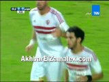 هدف الزمالك الأول (المقاولون العرب 1-1 الزمالك ) الدورى المصرى الممتاز