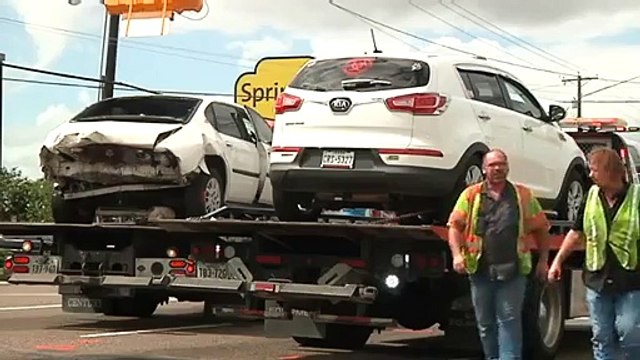 Сырое видео: четыре автокатастрофе в Харлинген