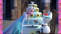 Trailer Review of Disney Frozen Fever Short Film aboutQueen Elsa Princess Anna Birthday Pa