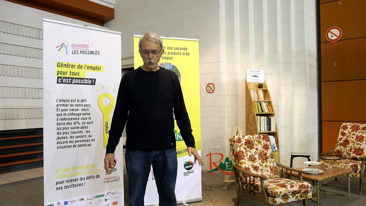 Présentation de l'entreprise sociale Regeain par Jean Brehault