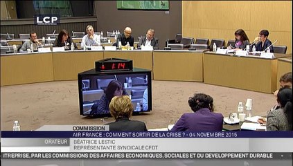 TRAVAUX ASSEMBLÉE le 04/11/15 audition CFDT