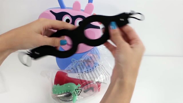 Peppa Pig George's Super Hero Case George Superhéroe Juguetes de Peppa Pig Toy Videos