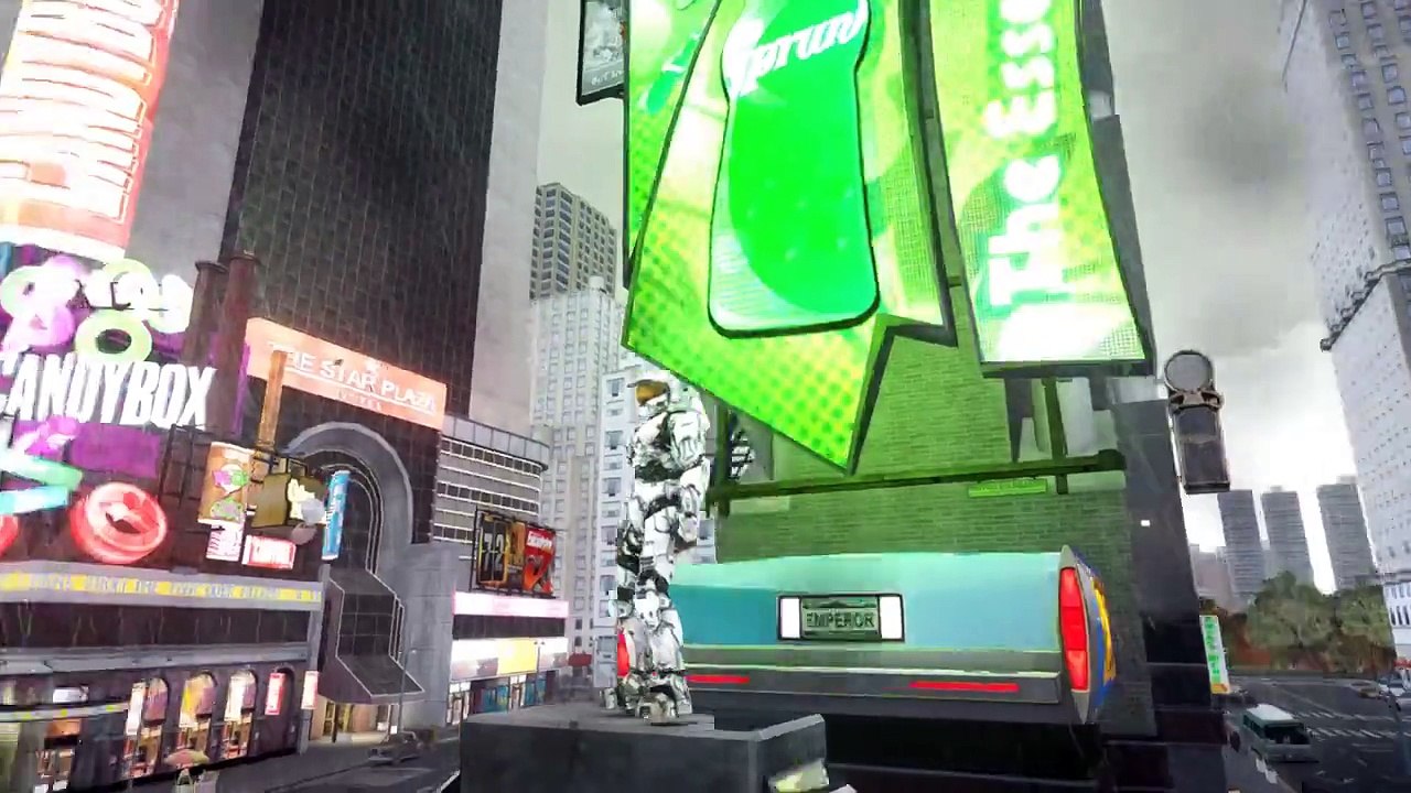 HALO MASTER CHIEF VS RED HULK EPIC BATTLE