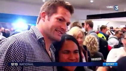 Rugby : les All Blacks de retour au pays