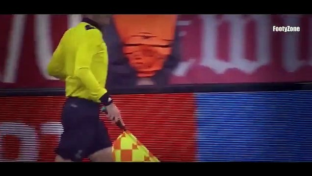 Robert Lewandowski Goal / Bayern Munich vs Arsenal 1-0 2015 [Champions League]