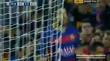 Luis Suarez Incredible miss - Barcelona - BATE 04.11.2015 HD
