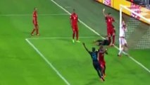 Mesut Ozil Scores disallowed goal - Bayern München vs Arsenal 2015