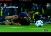 Dani Alves Gets Injured Barcelona 1-0 BATE 4.11.2015 HD