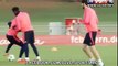 Xabi Alonso teaches Robben how to play ! Super Skills by Xabi