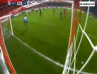 Thomas Muller Fantastic Hits CROSSBAR Bayern 2-0 Arsenal 4.11.2015 HD