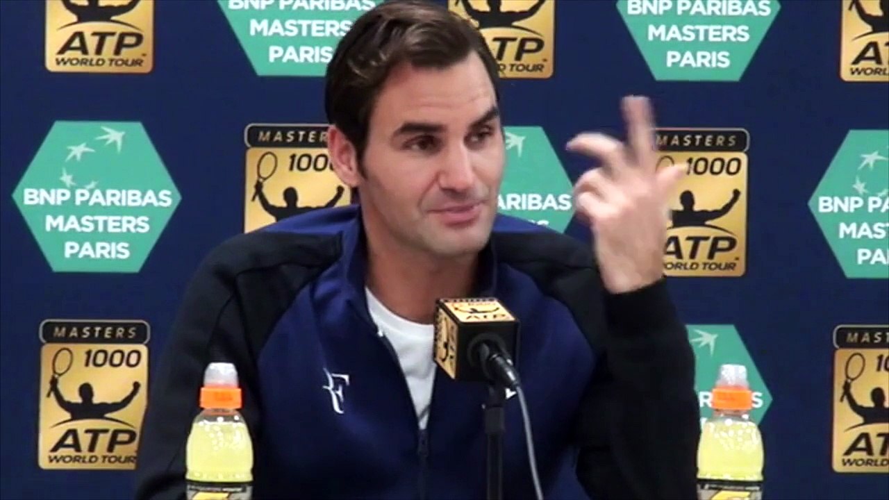 ATP - BNPPM - Roger Federer : "Benoît Paire, un mix entre fou et génie"