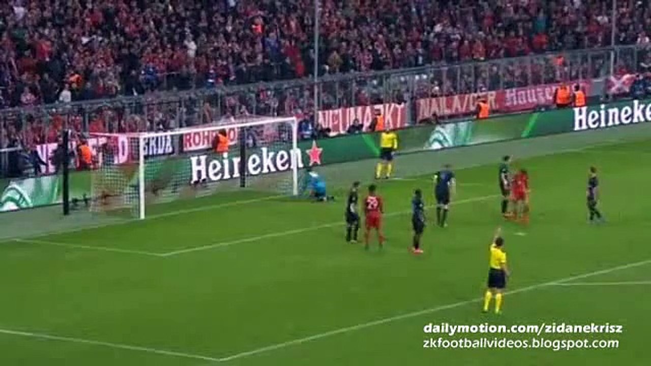3-0 David Alaba Fantastic Goal HD _ Bayern München v. Arsenal 04.11.2015