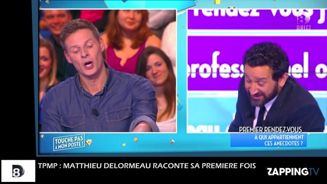 TPMP – Matthieu Delormeau : Ses révélations chocs sur sa première fois traumatisante !
