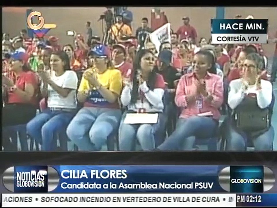 Cilia Flores: el Psuv quedará invicto en Cojedes