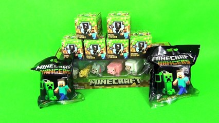 15 Minecraft toys unboxing! Mini-Figure! No replays! by TheSurpriseEggs