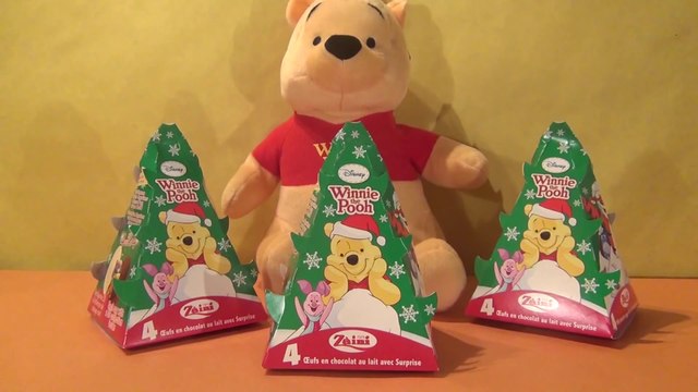 15 Winnie The Pooh Surprise Eggs! 2013 CHRISTMAS EDITION! Unboxing! by TheSurpriseEggs