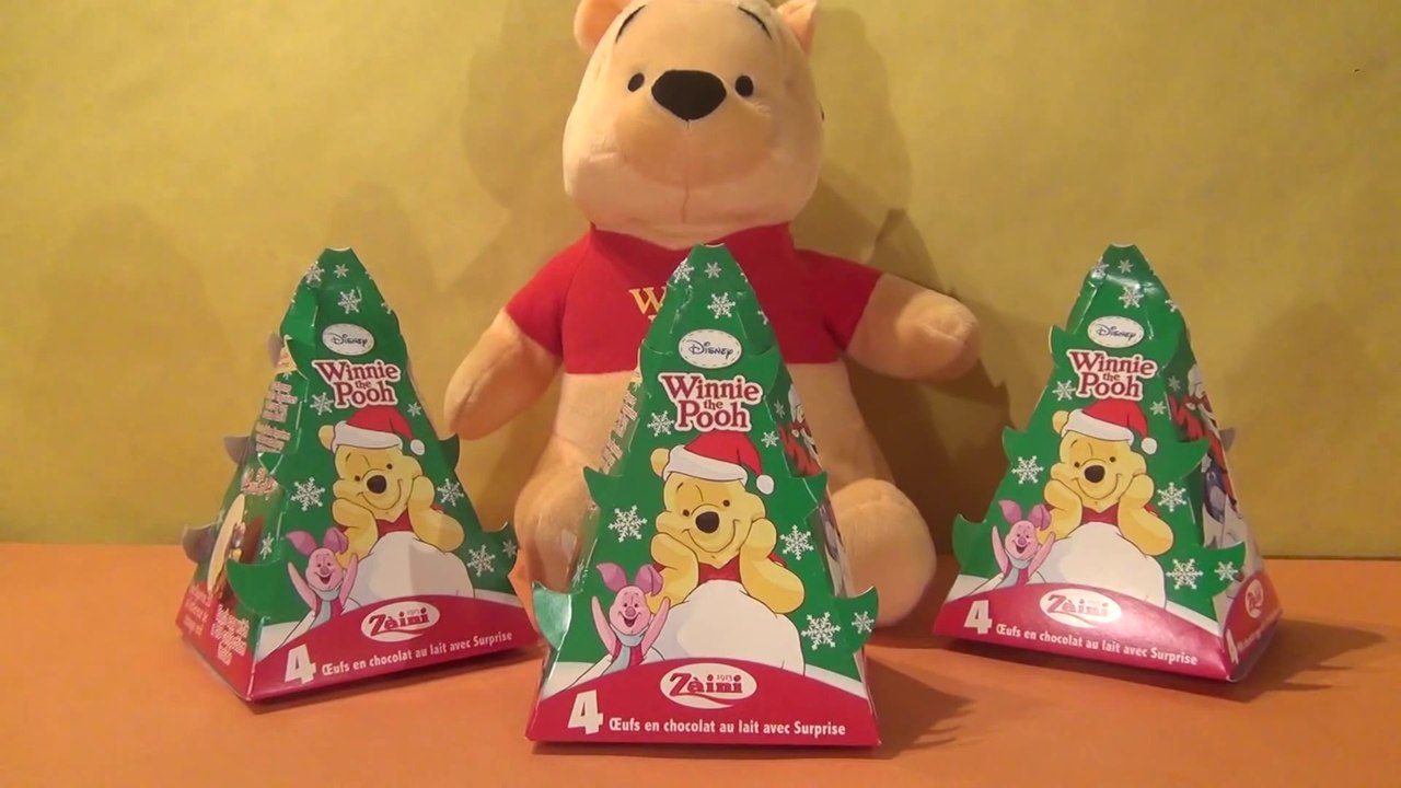 15 Winnie The Pooh Surprise Eggs! 2013 CHRISTMAS EDITION! Unboxing! by TheSurpriseEggs