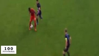 David Alaba Amazing Goal - Bayern Munich vs Arsenal 3-0 Campions League 2015