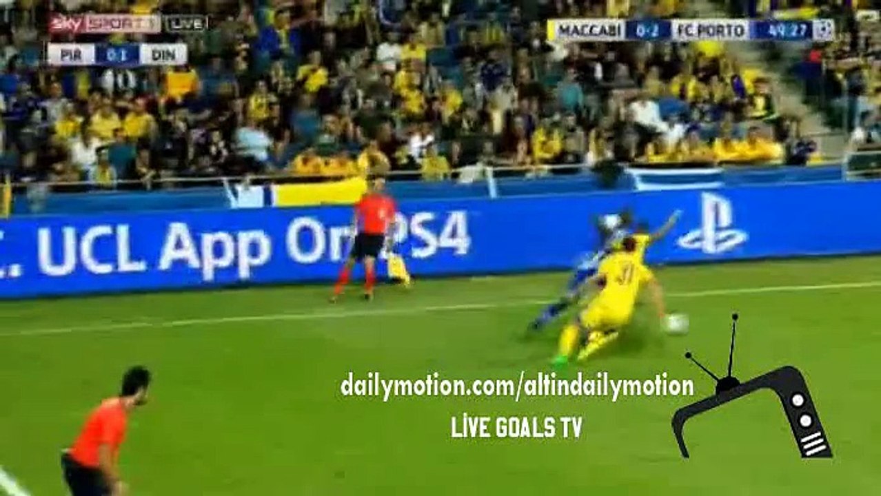 GOAL Javier 'Chicharito' Hernandez - AS ROMA 2 - 2 BAYER Leverkusen -2015 HD