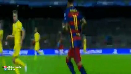 Luis Suarez Goal - Barcelona vs Bate Borisov 2-0 2015