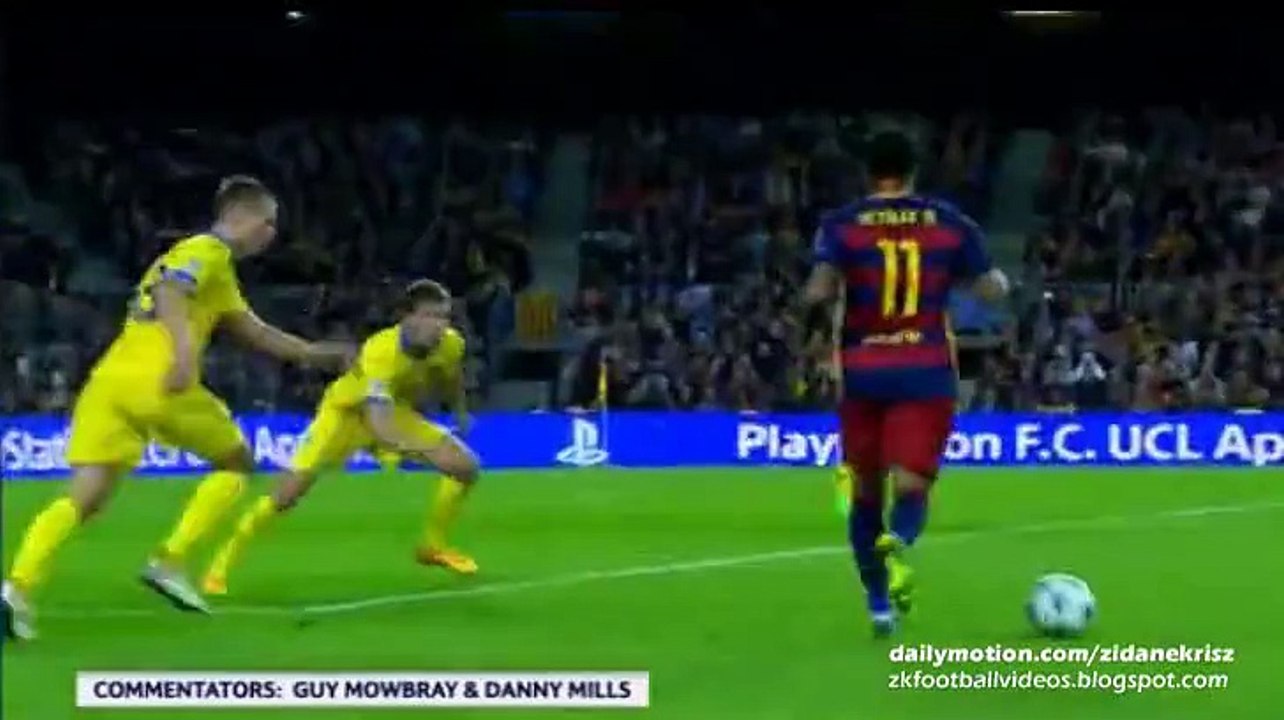 2-0 Luis Suárez Amazing Skills and Goal - Barcelona v. BATE 04.11.2015 HD