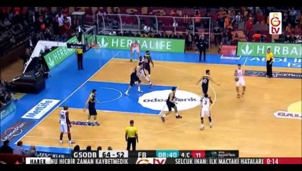 BSL 4. Hafta | Galatasaray Odeabank-Fenerbahçe İkinci Yarı