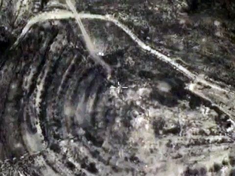 Нанесение удара по позиционному району боевиков в провинции Хама