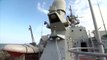 Пуск по учебной цели крылатой ракеты «Калибр» с борта МРК «Великий Устюг» (Каспийская флотилия)