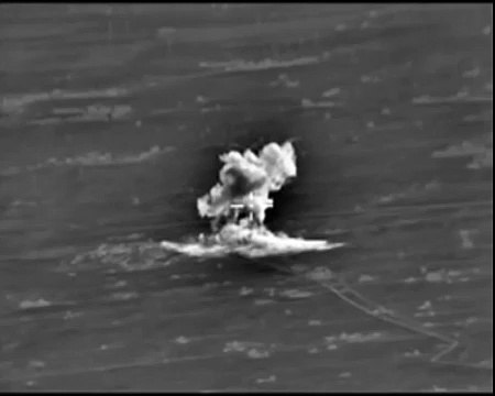 Результаты нанесения ударов по укрепленным позициям ИГИЛ в провинции Алеппо