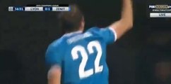 Artem Dzyuba Second Goal 0-2 | Olympique Lyon vs Zenit St. Petersburg 04.11.2015 HD