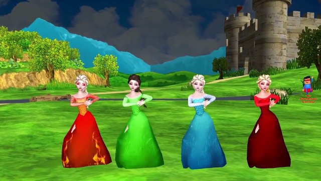 Frozen Elsa Cartoons Ringa Ringa Roses Nursery Rhymes for Children | Frozen Songs For Babi