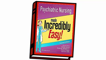 Ebook Psychiatric Nursing Made Incredibly Easy PDF_x264