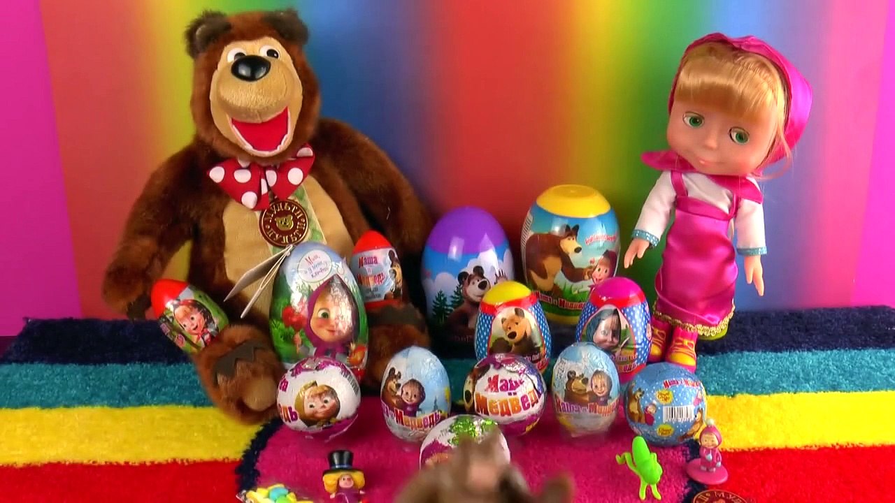 Masha i Medved Surprise eggs! 20 Маша и Медведь сюрприз яйца! Masha