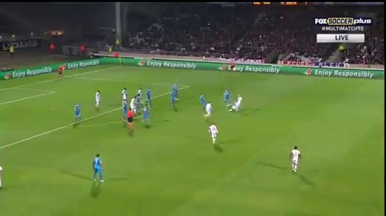 GOAL Dzyuba Lyon vs Zenit