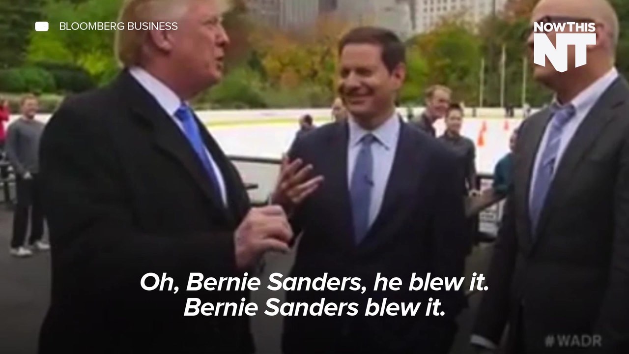 Donald Trump Says Bernie Is Finished, Polls Say Otherwise