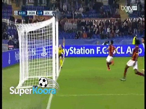 أهداف مباراة ( روما 3-2 باير ليفركوزن ) دوري أبطال أوروبا