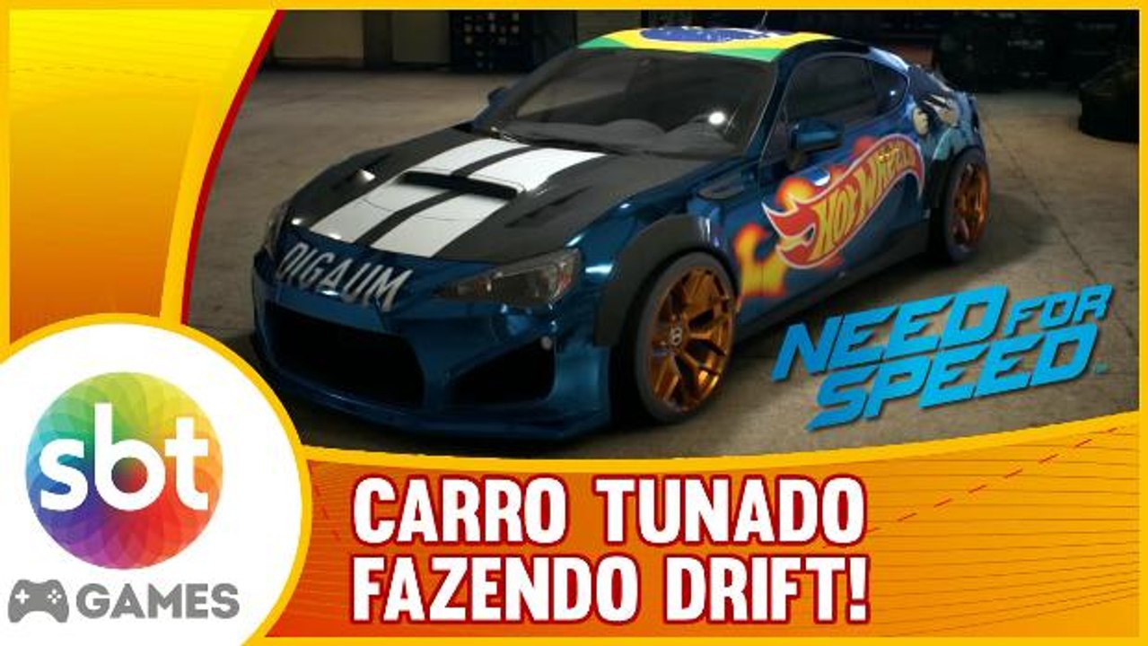 NEED FOR SPEED - Carro TUNADÃO. Bora fazer DRIFT