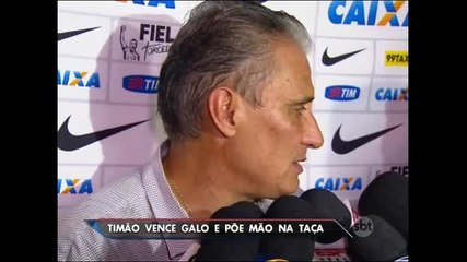 Brasileirão: Corinthians derrota Galo no Horto e coloca a mão na taça