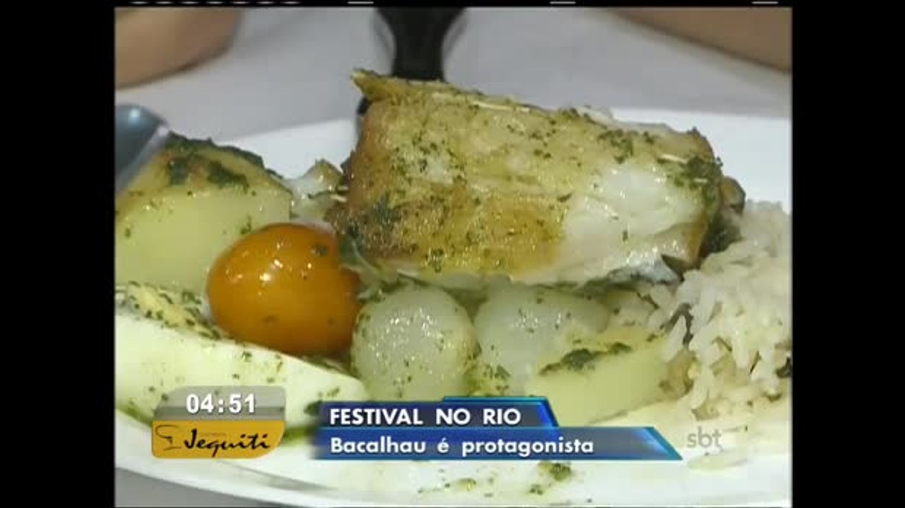 Bacalhau português vira estrela de festival gastronômico no Rio de Janeiro