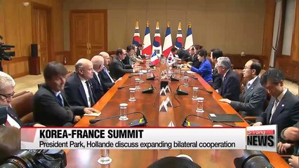 Korea, France adopt Action Plan for expanded cooperation
