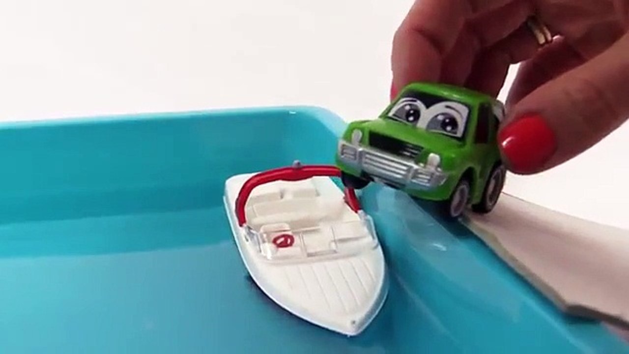 Kid's Toy Car Videos - Max's Boat Trip & Helicopter Rescue with Tow Truck! (Videos for Kids)