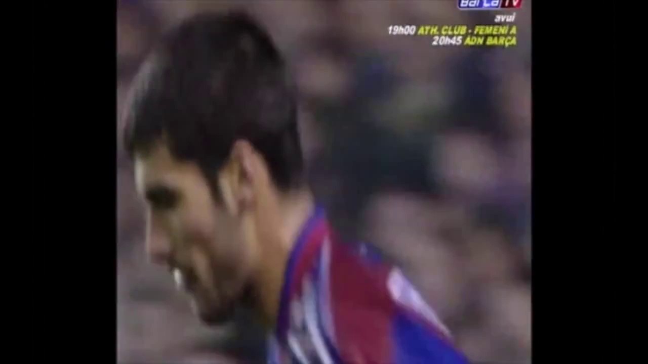'TIQUI TACA' à la 1996 - Clásico/Barcelona derby - beautiful passing