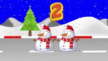 Learn Colors | Counting with Monster Truck School Buses, Surprise Eggs & Jingle Bells Xmas